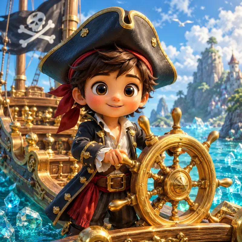 Cute 3D Chibi Character Adventures