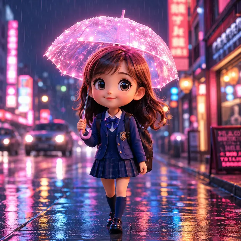 Cute 3D Chibi Character Adventures
