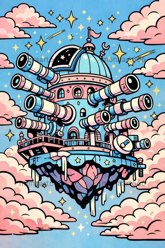 Pastel Pop Dreamscapes
