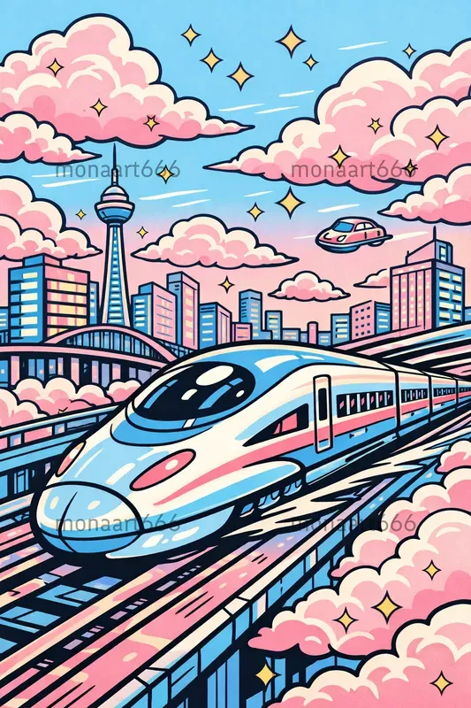 Pastel Pop Dreamscapes