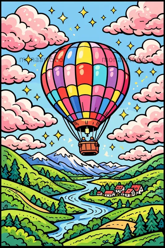 Pastel Pop Dreamscapes