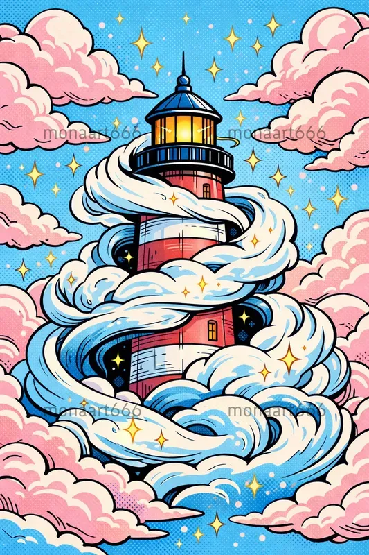 Pastel Pop Dreamscapes