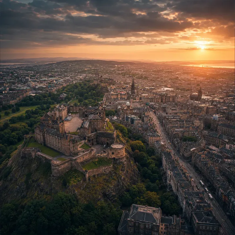 Vintage Aerial Cityscape Collections