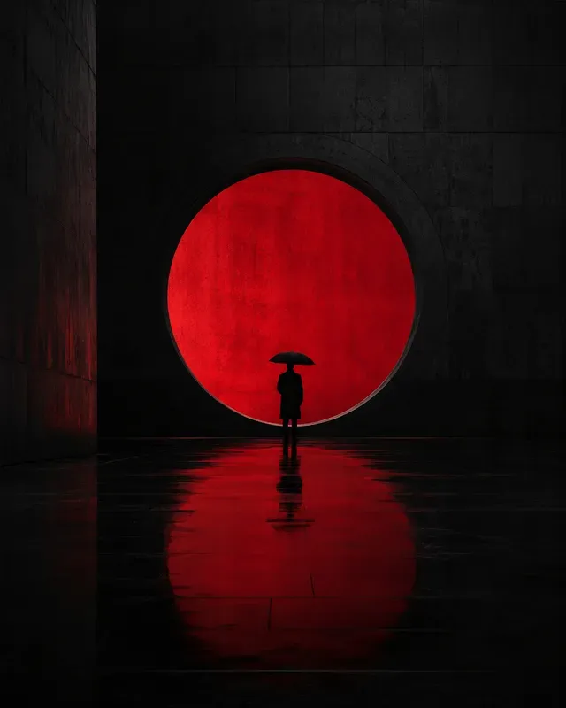 Cinematic Solitude Photography