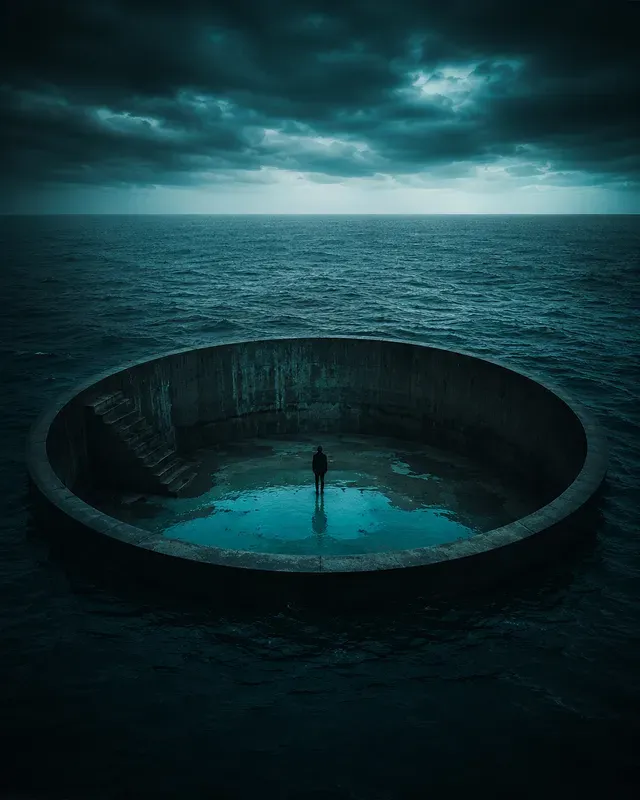 Cinematic Solitude Photography
