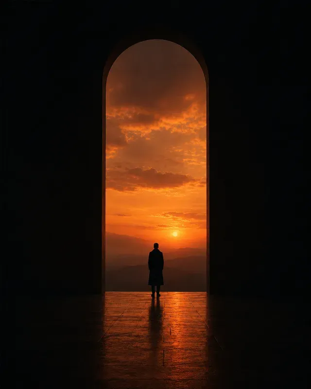 Cinematic Solitude Photography