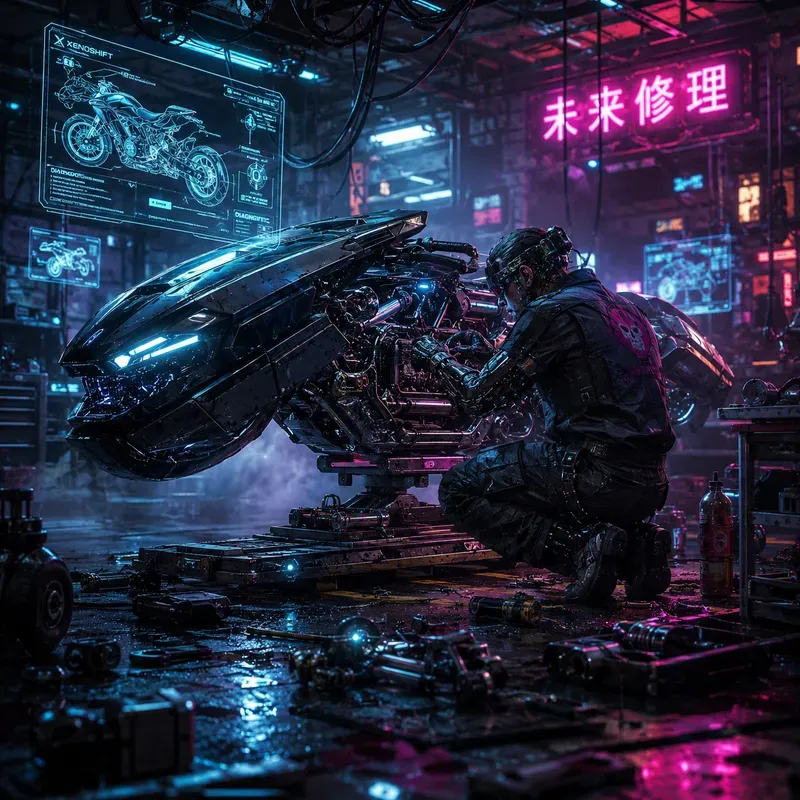 Futuristic Cinematic Worlds