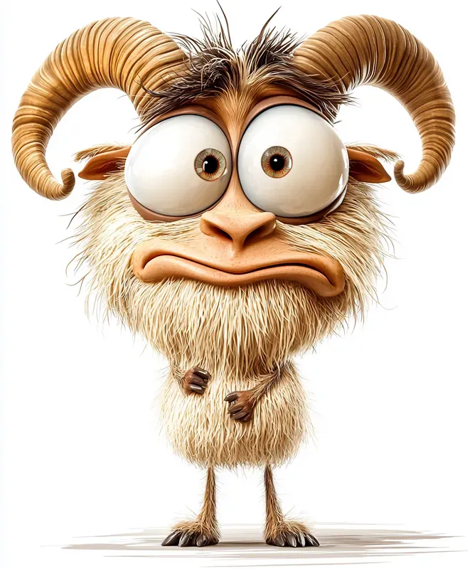 Quirky 3D Cartoon Animals