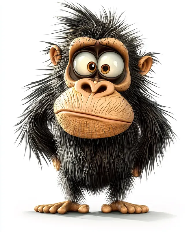 Quirky 3D Cartoon Animals