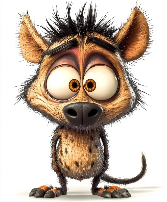 Quirky 3D Cartoon Animals
