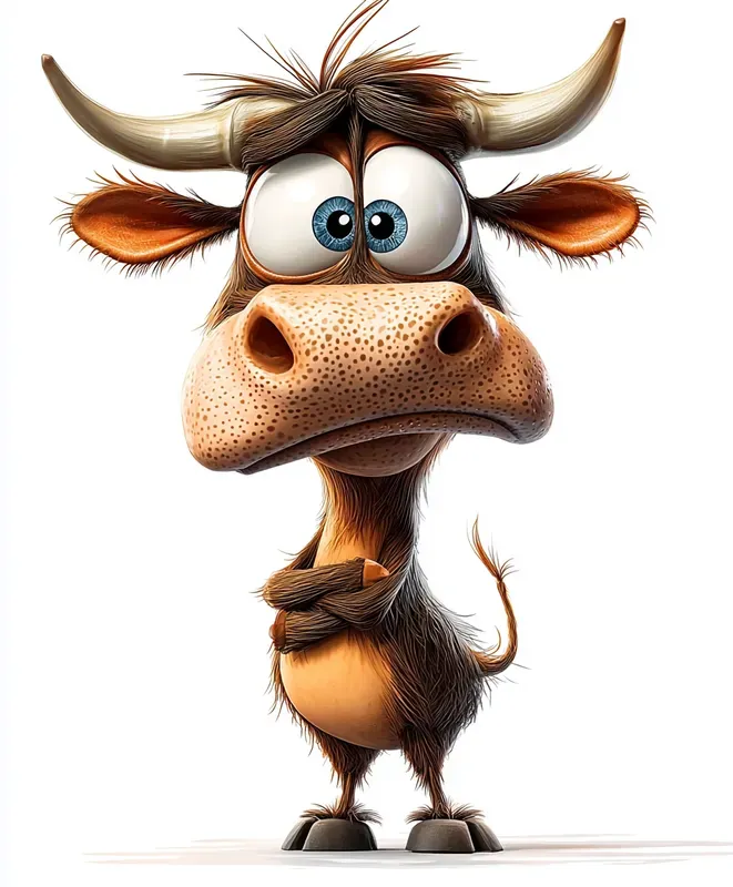 Quirky 3D Cartoon Animals