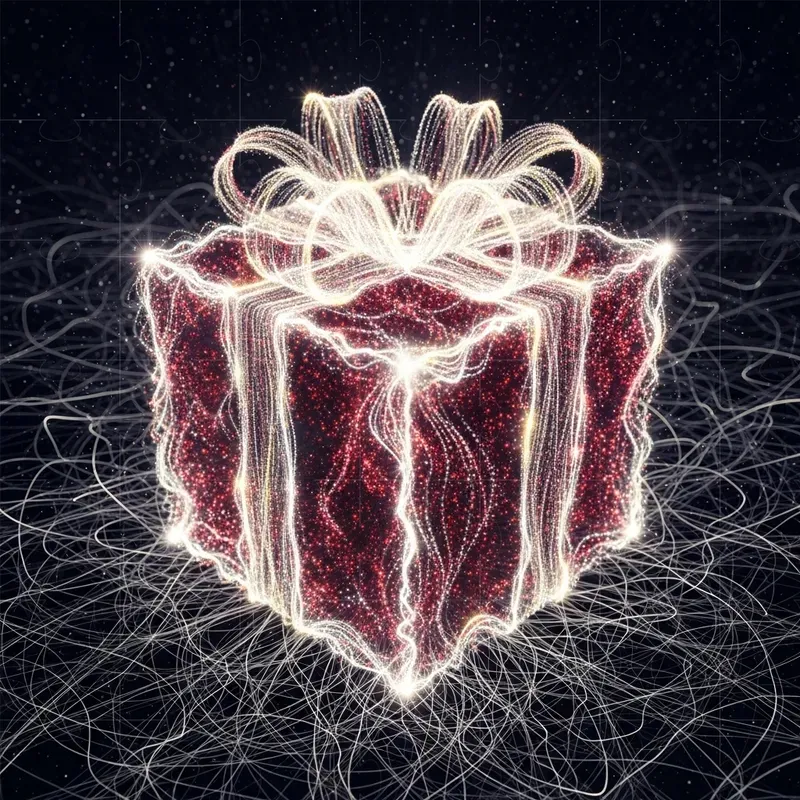 Luminous Christmas Spirits Light Trails