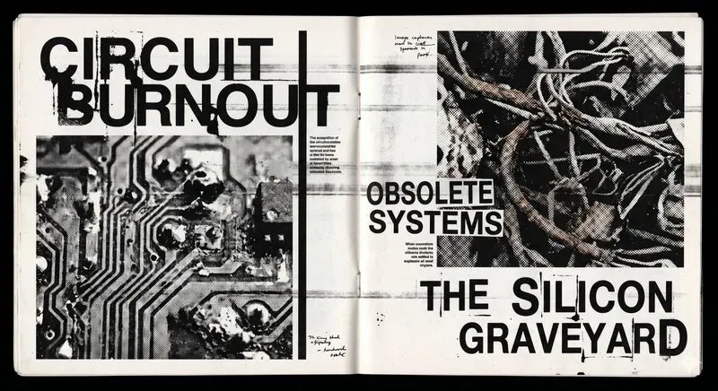 Analog Brutalist Zine Layouts