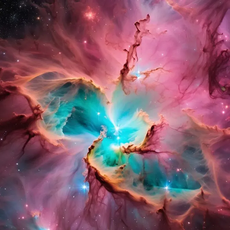 Cosmic Wonders Digital Paintings