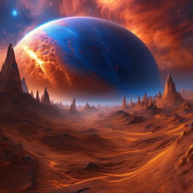 Cosmic Wonders Digital Paintings