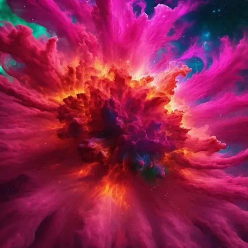 Cosmic Wonders Digital Paintings