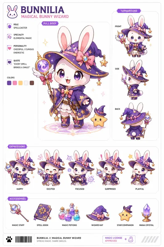 Chibi Character Sheet Generator