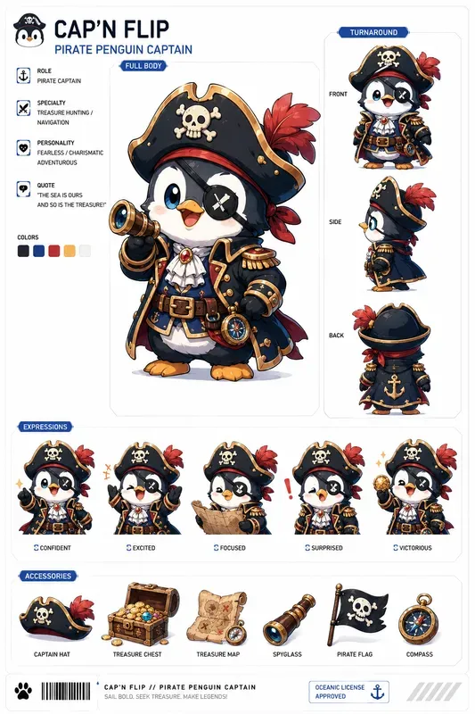 Chibi Character Sheet Generator