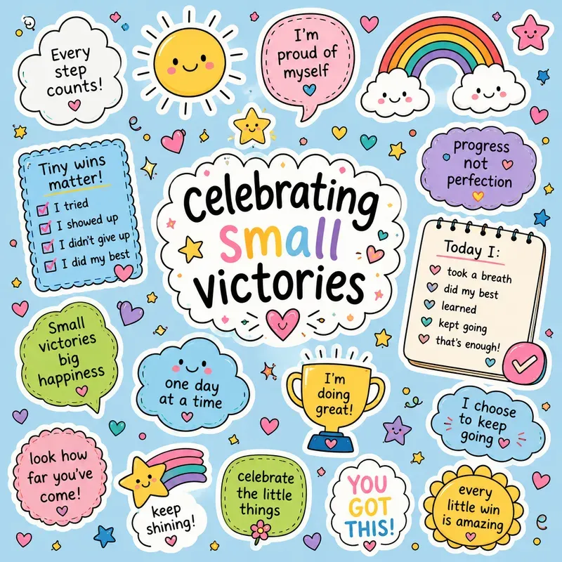 Positive Doodle Sticker Packs