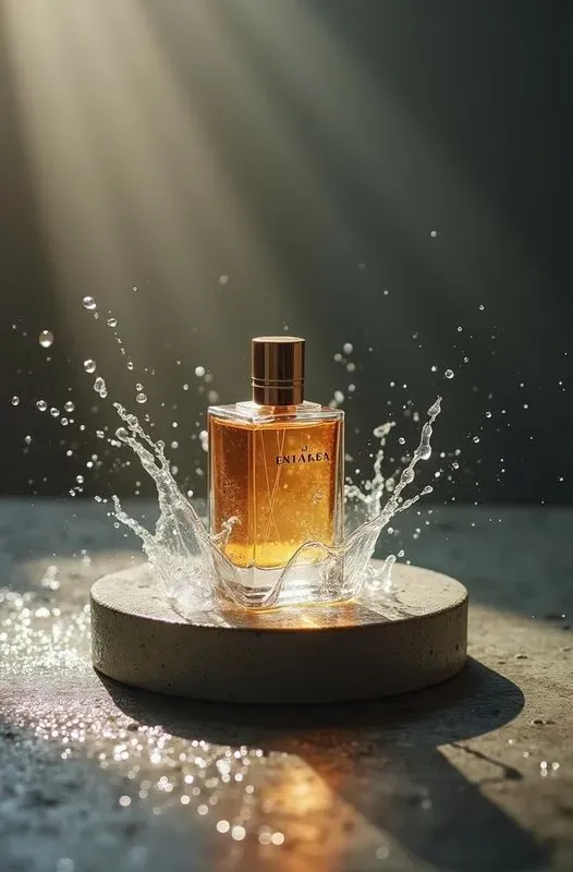 Luxury Product Photos With Splashes