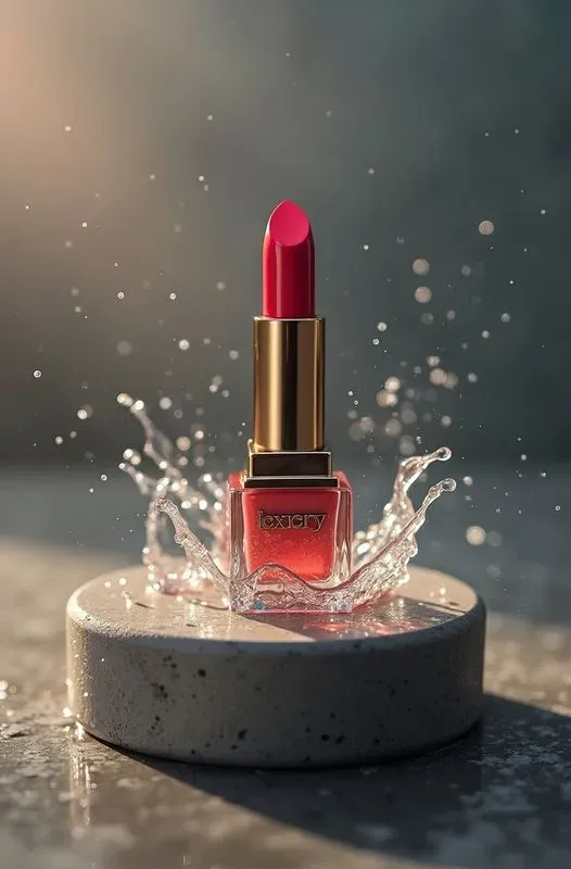 Luxury Product Photos With Splashes