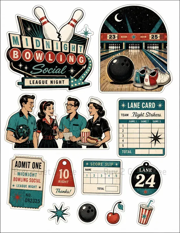 Printable Hobby Ephemera