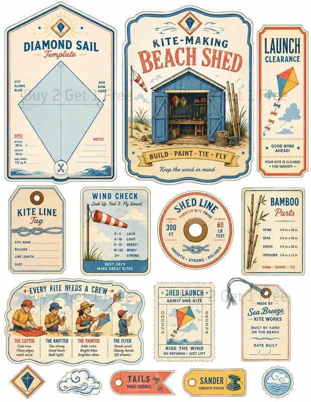 Printable Hobby Ephemera