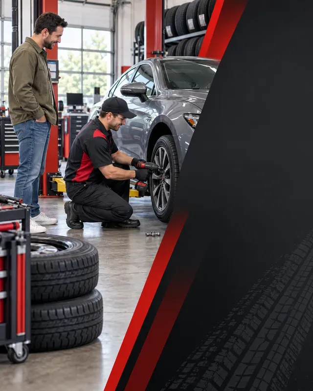 Automotive Service Ad Visuals