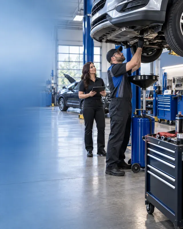 Automotive Service Ad Visuals