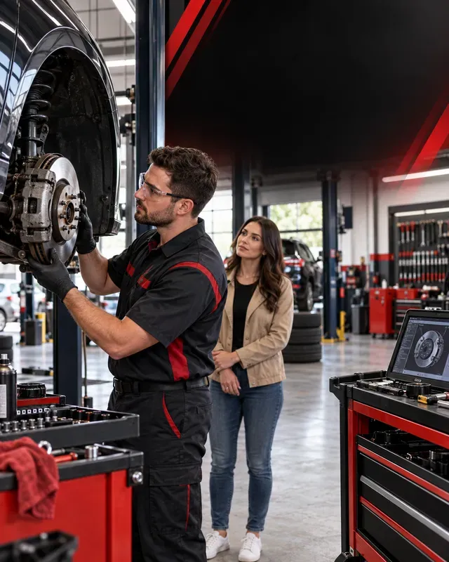 Automotive Service Ad Visuals
