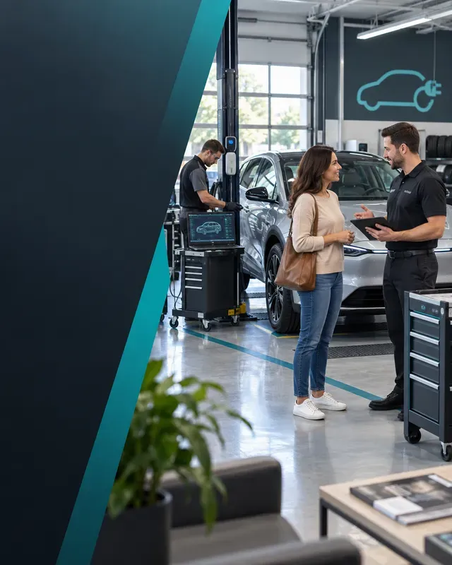 Automotive Service Ad Visuals