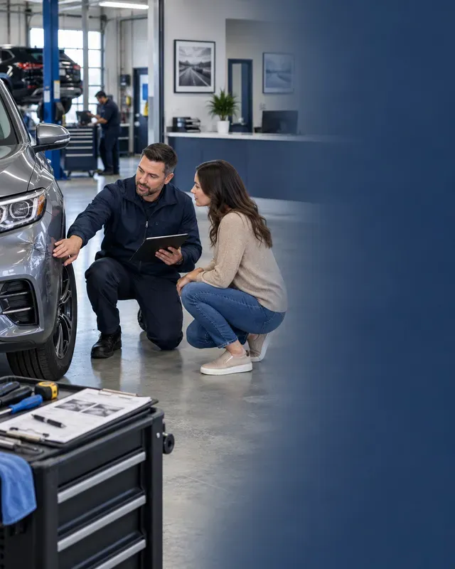 Automotive Service Ad Visuals