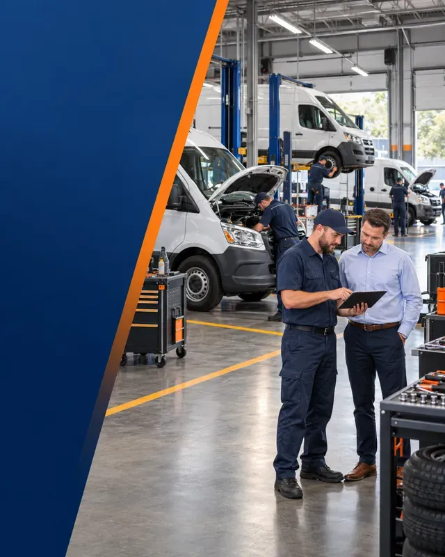 Automotive Service Ad Visuals