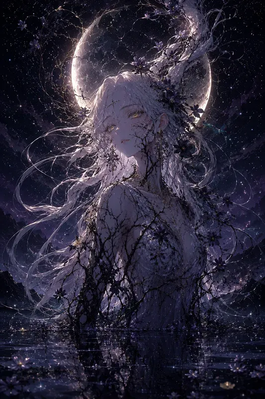 Dark Nature Anime Portraits