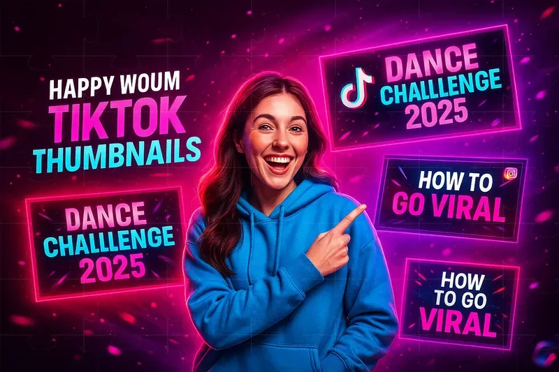 Vibrant YouTube Thumbnails Glowing Effecs