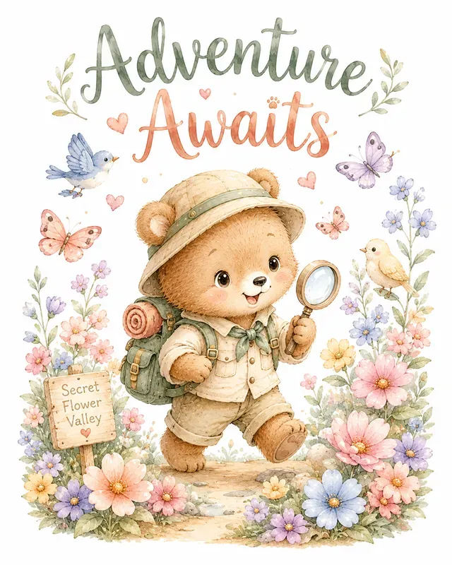 Pastel Animal Adventures