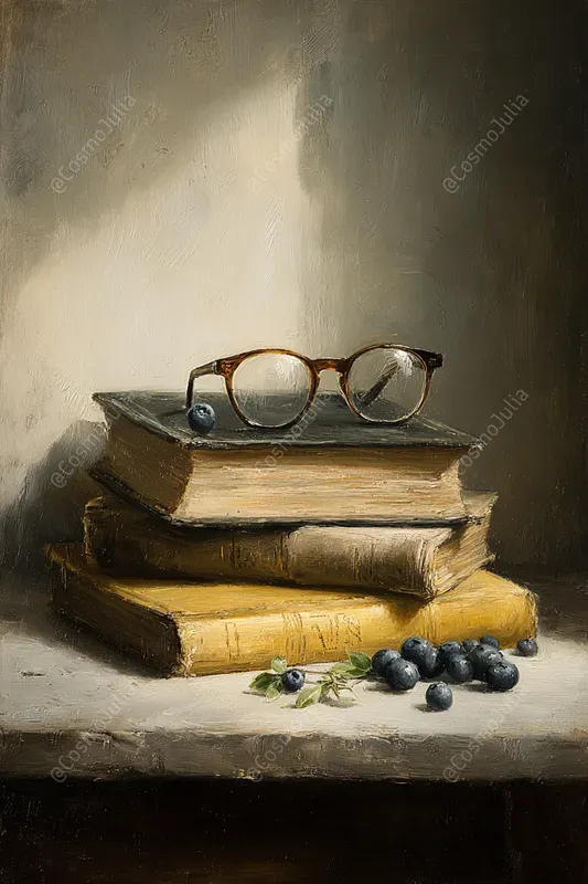 Farmhouse Still Life Oil Paintings