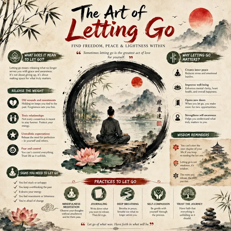 Zen Wisdom Infographic Poster Generator