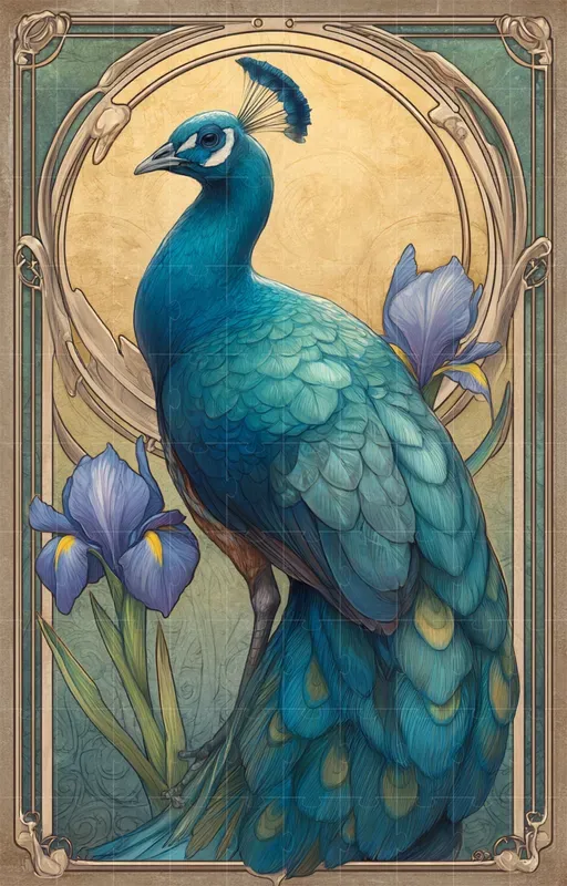 Art Nouveau Animals