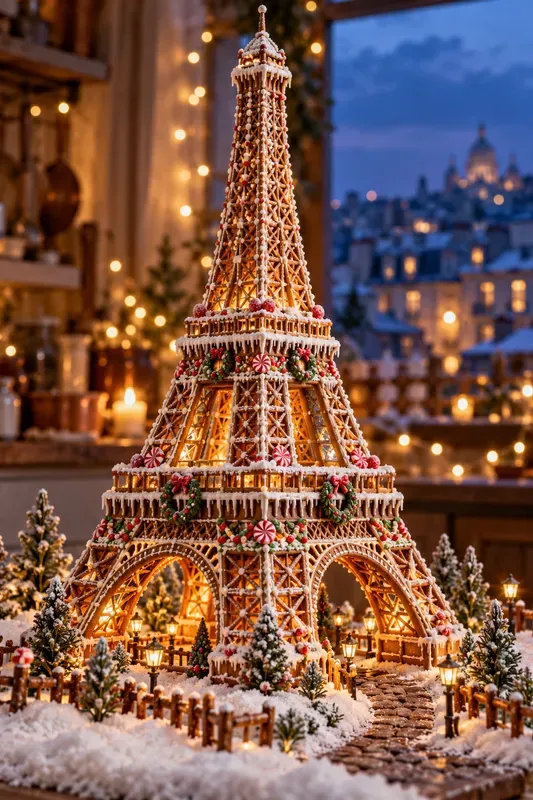 Gingerbread Replicas Of Any Building