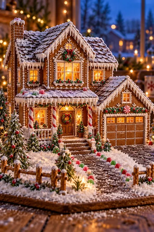 Gingerbread Replicas Of Any Building