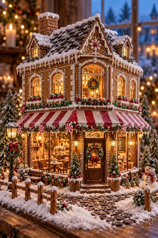 Gingerbread Replicas Of Any Building