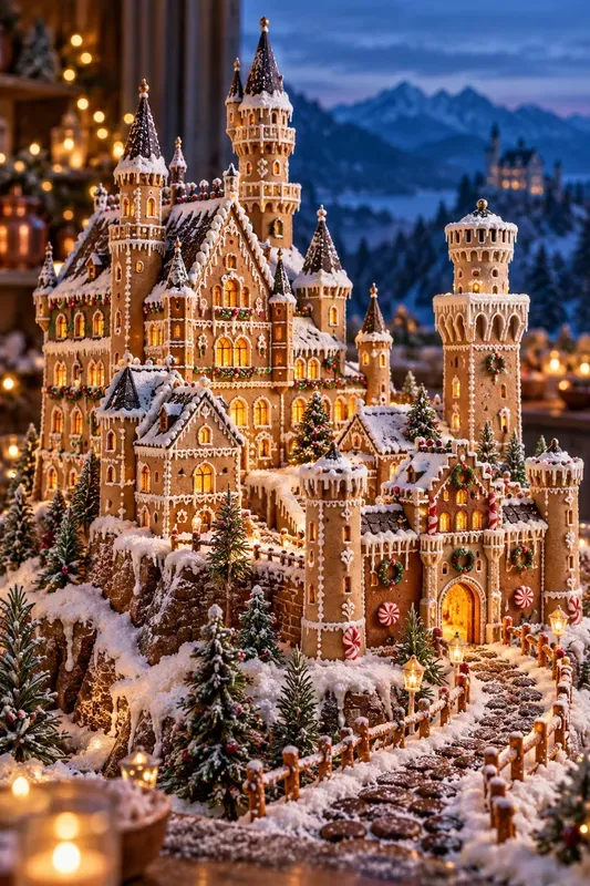 Gingerbread Replicas Of Any Building