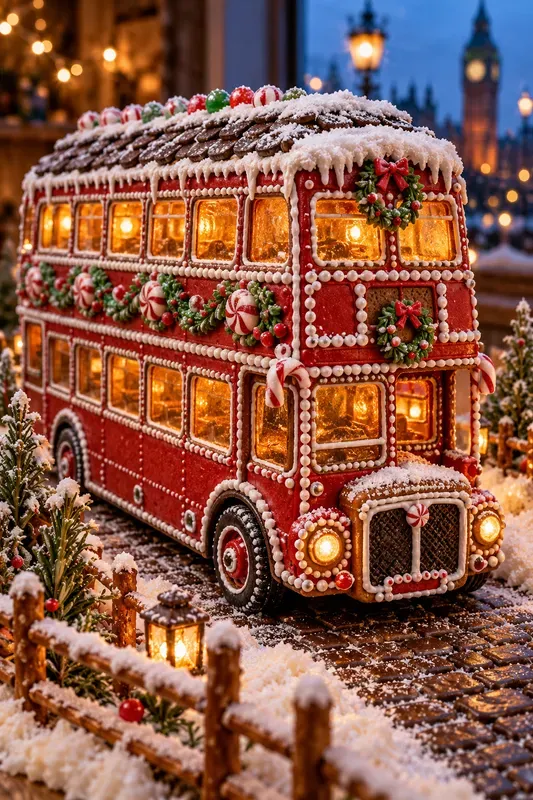 Gingerbread Replicas Of Any Building