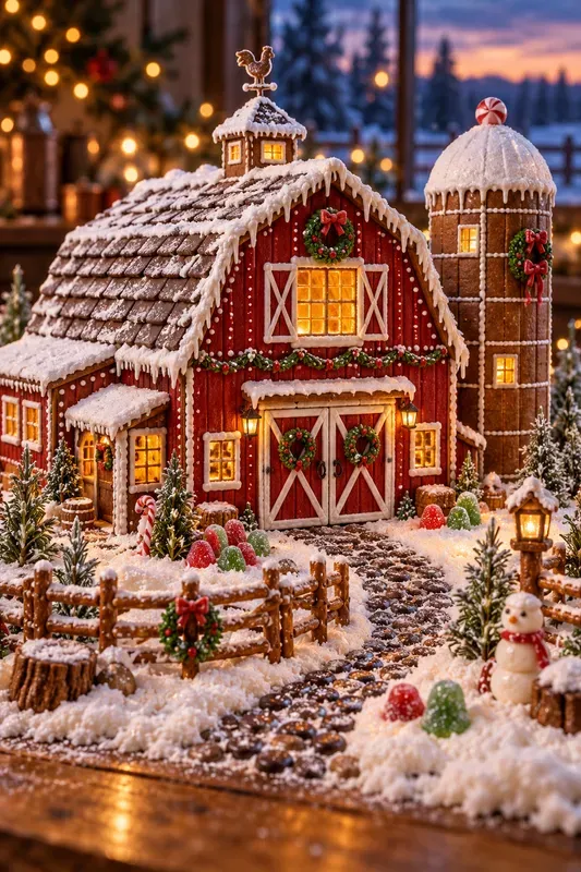 Gingerbread Replicas Of Any Building