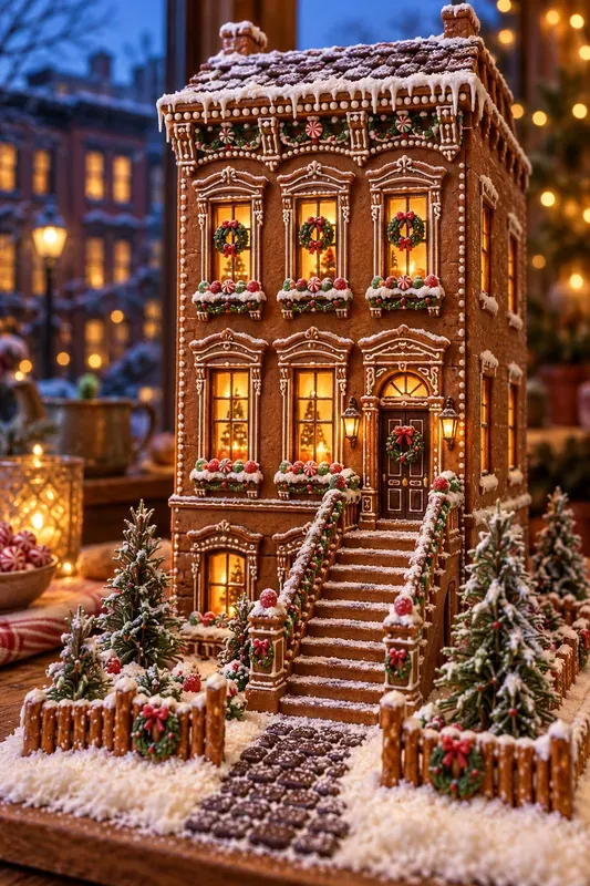 Gingerbread Replicas Of Any Building