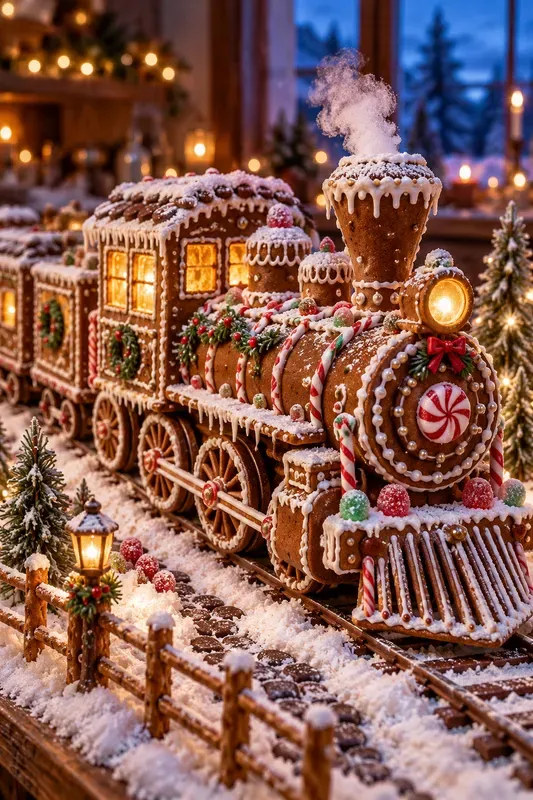 Gingerbread Replicas Of Any Building
