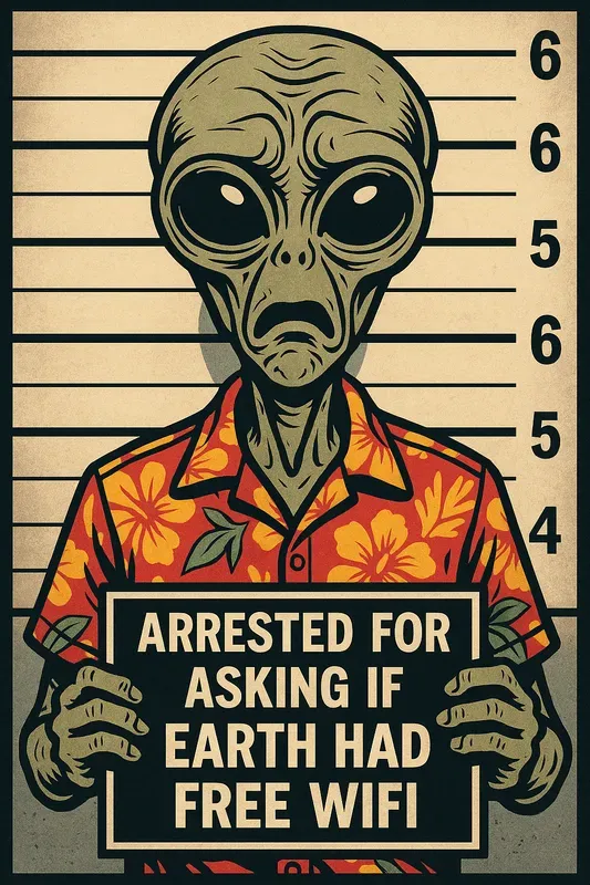 Funny Cartoon Mugshots In Jail