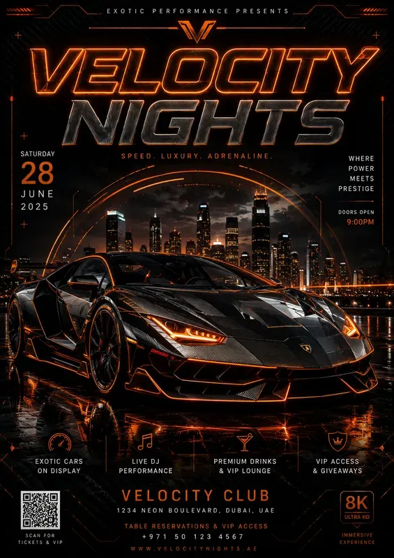Cinematic Event Poster Generator