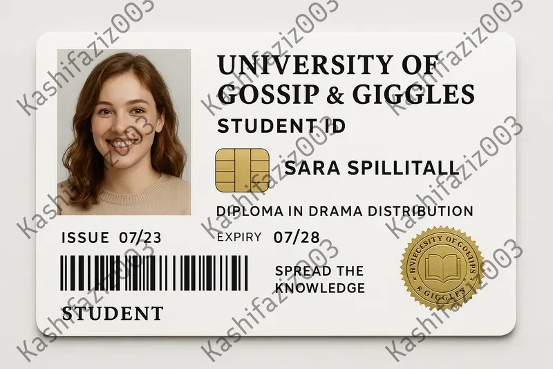 Funny Student Id Cards